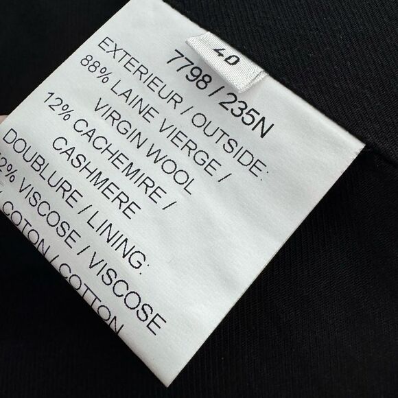 Balmain Cashmere & Lambskin Jacket (EU 40/US 8) - Picture 13 of 14